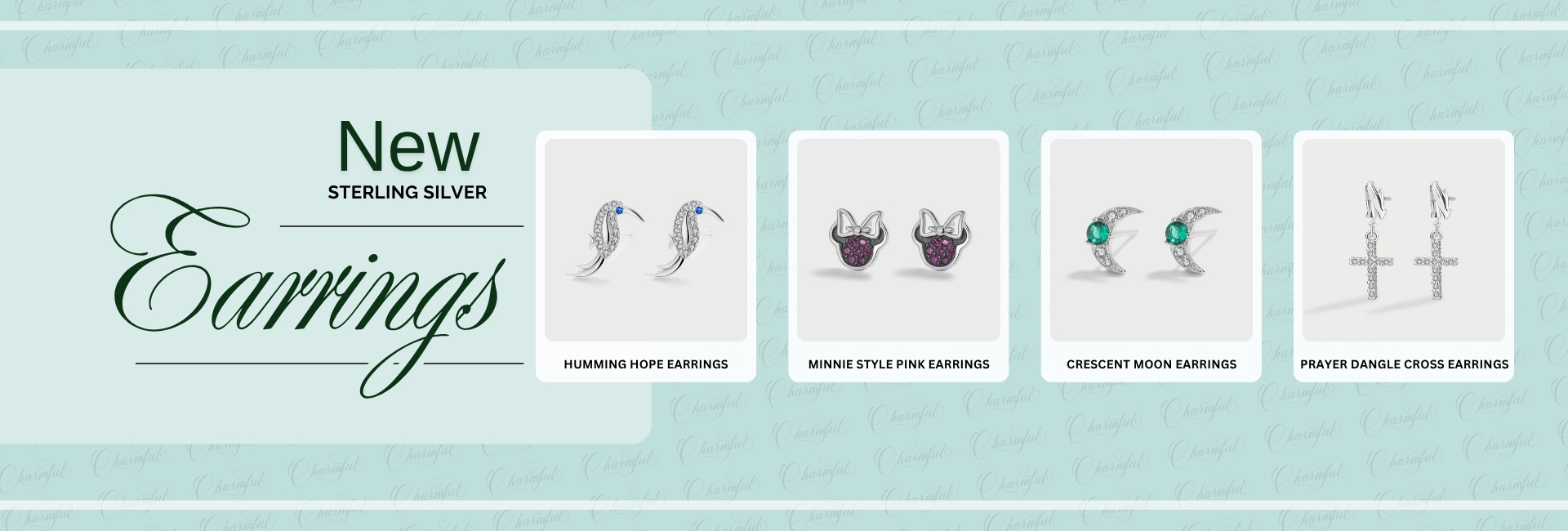 Charmful Banner New Sterling Silver Earrings Collection 2026 2027 Durban South Africa Silver 925