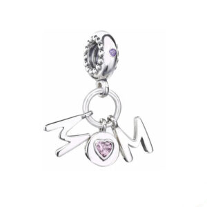 MOM Dangle Charm Mom, Dangle, Silver 925