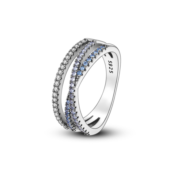 Criss Cross Diamante Ring Criss Cross Diamante Ring