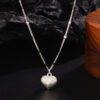 N-7010 Cherished Heart Sterling Silver 925 Necklace
