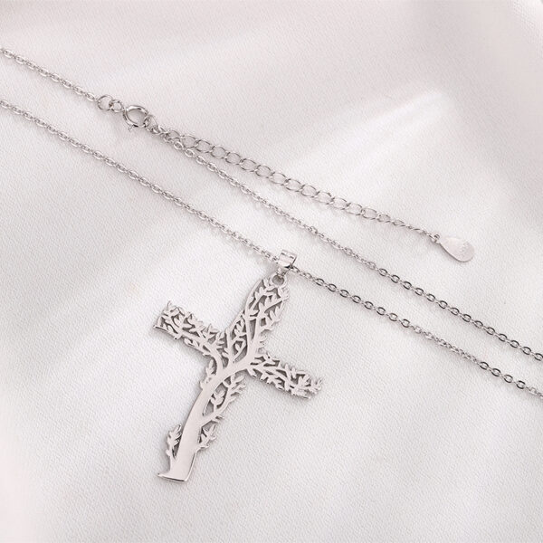 Rooted Faith Sterling Silver 925 Necklace