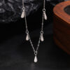 Silver Droplets S925 Necklace