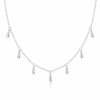 Silver Droplets S925 Necklace