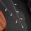 Silver Droplets S925 Necklace