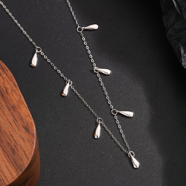 Silver Droplets S925 Necklace