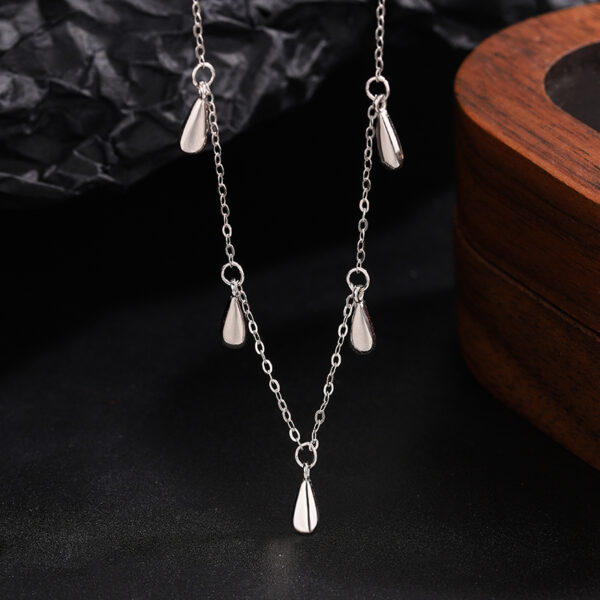 Silver Droplets S925 Necklace