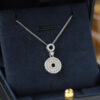 Radiant Circles Sterling Silver 925 Necklace